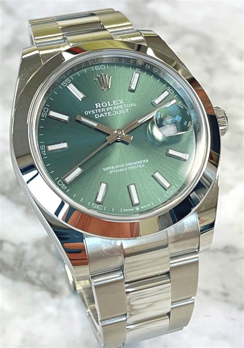 rolex datejust 41 olive green|rolex datejust 41 price uk.